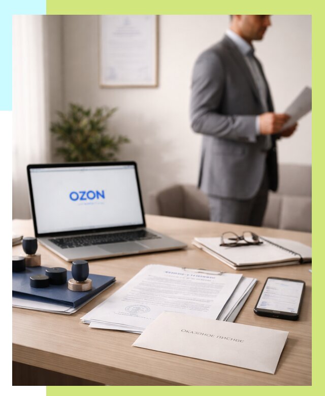 Отказное письмо для Ozon в Салавате от 3734 р. | Сертэкс